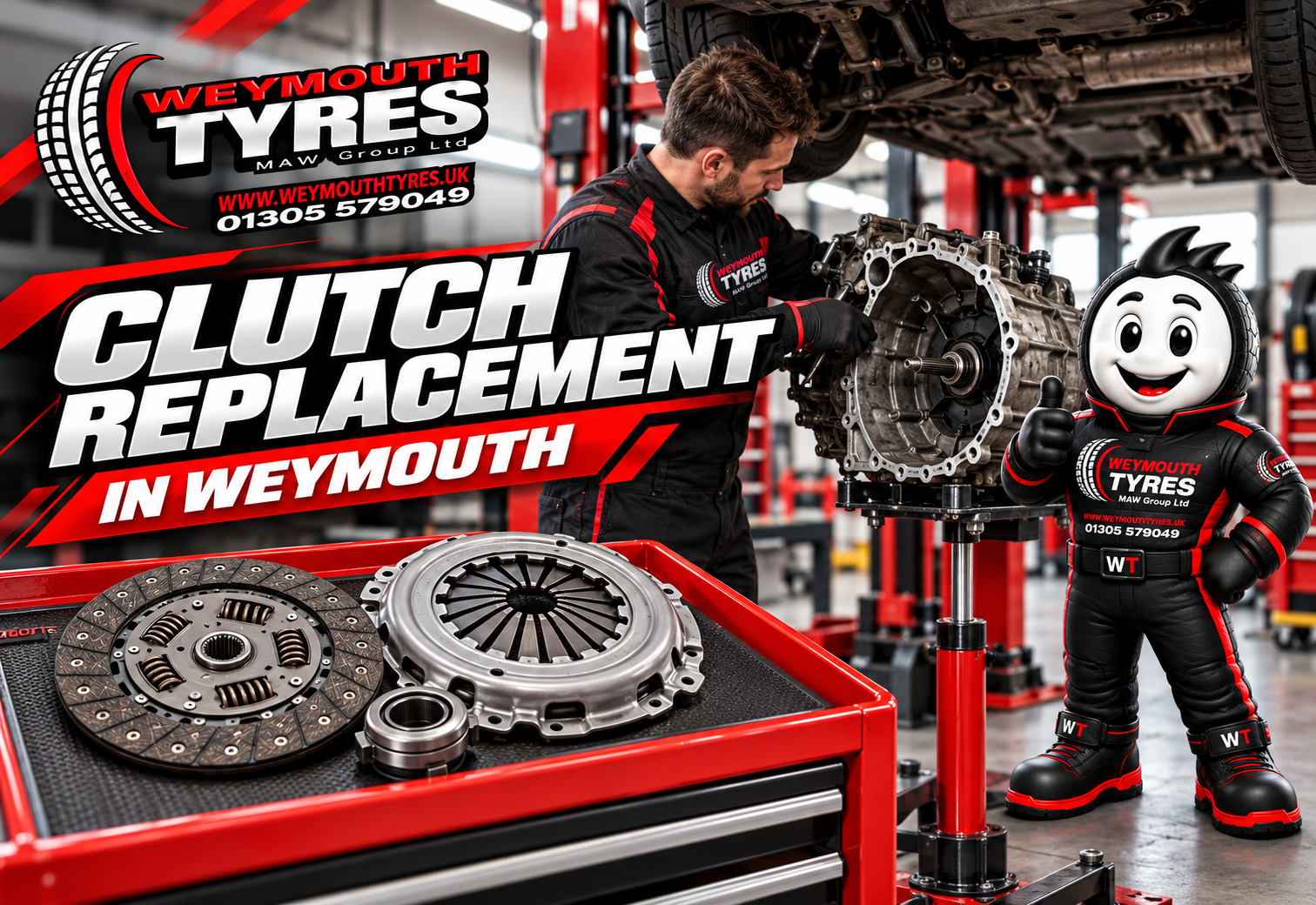 Clutch replacement